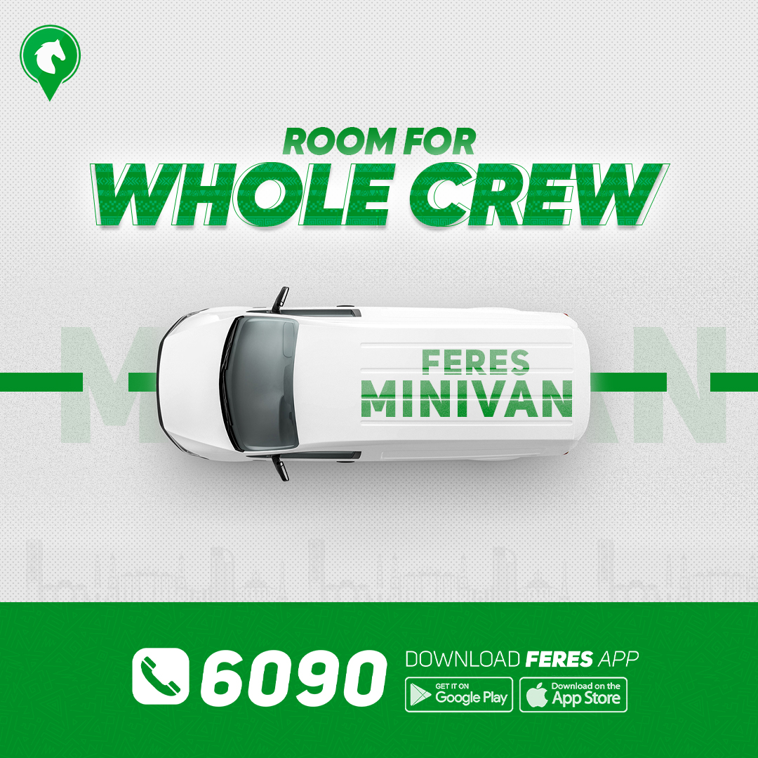 FERESApps's tweet photo. 🚐 Spacious and Stylish! 

✅ Our minivan taxis offer comfort and room for the whole crew.

✨Travel in style, travel together.

📲https://t.co/DBcG9H8Dmu

#feresmiles #trip #fast #taxi #minivan #addisababa #ETHIOPIA https://t.co/Cd0zXIaP7z