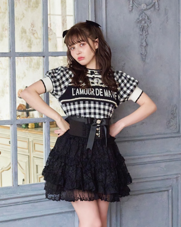 ❤︎ New Arrival ❤︎ 店頭発売中✨ リボンベルトチュールスカート