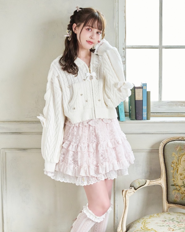 ❤︎ New Arrival ❤︎ 店頭発売中✨ リボンベルトチュールスカート