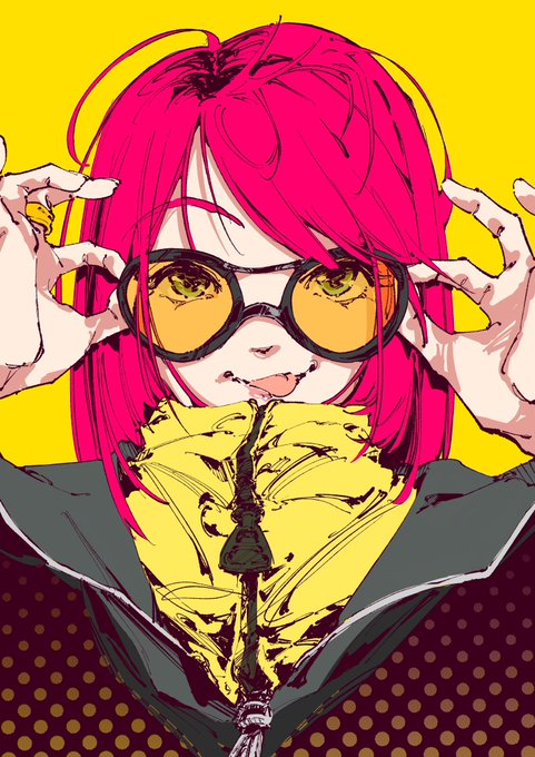 「:p pink hair」 illustration images(Latest)