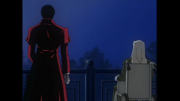 *enjoys the view of the night sky with Master Integra and the reader*