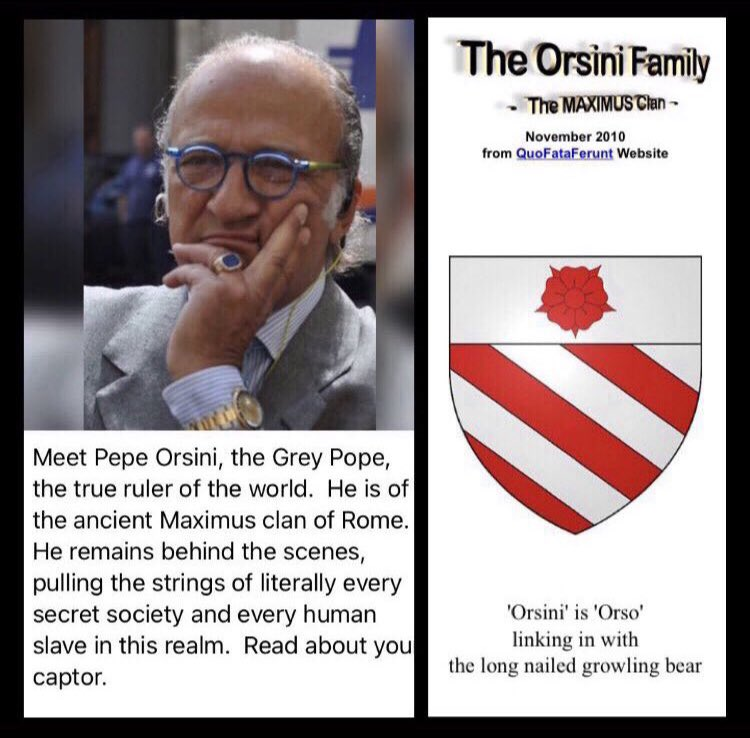 JackStr42679640's tweet photo. The Vatican has been run by the Orsini family. Orsini are Tuscan Jews (Khazars) in Little Jerusalem (Vatican). https://t.co/5YskqHSJUf