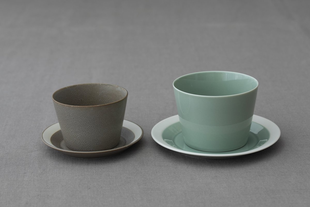 craft_ness_'s tweet photo. イイホシユミコさんプロデュースのディッシーズ。新しい形が仲間入りしました！マルチに使えるカップSは、日本茶や中国茶などのお飲み物に加え、お吸い物やスープはもちろん、デザートカップや小鉢、蕎麦猪口にも最適です！plate 110 とあわせてカップ＆ソーサーとしてお使いいただけます。#craftness https://t.co/GGjPBoBiPF