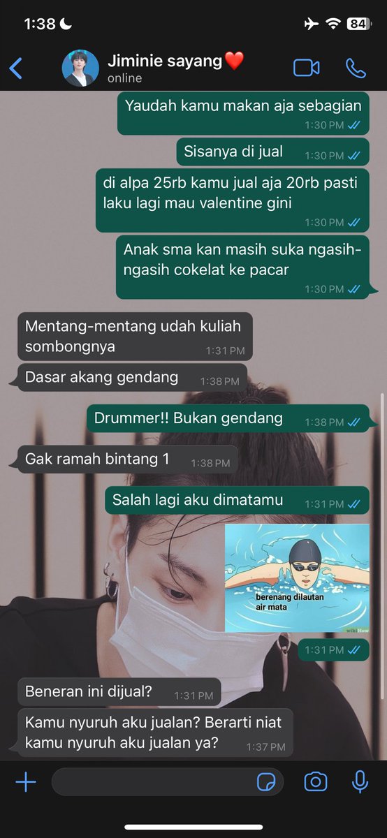 beyluvjmjk's tweet photo. KOOKMIN 3 tweets au. 

Valentine membawa berkah! 

Jm sma 
Jk kuliah https://t.co/GoYCxYFebj
