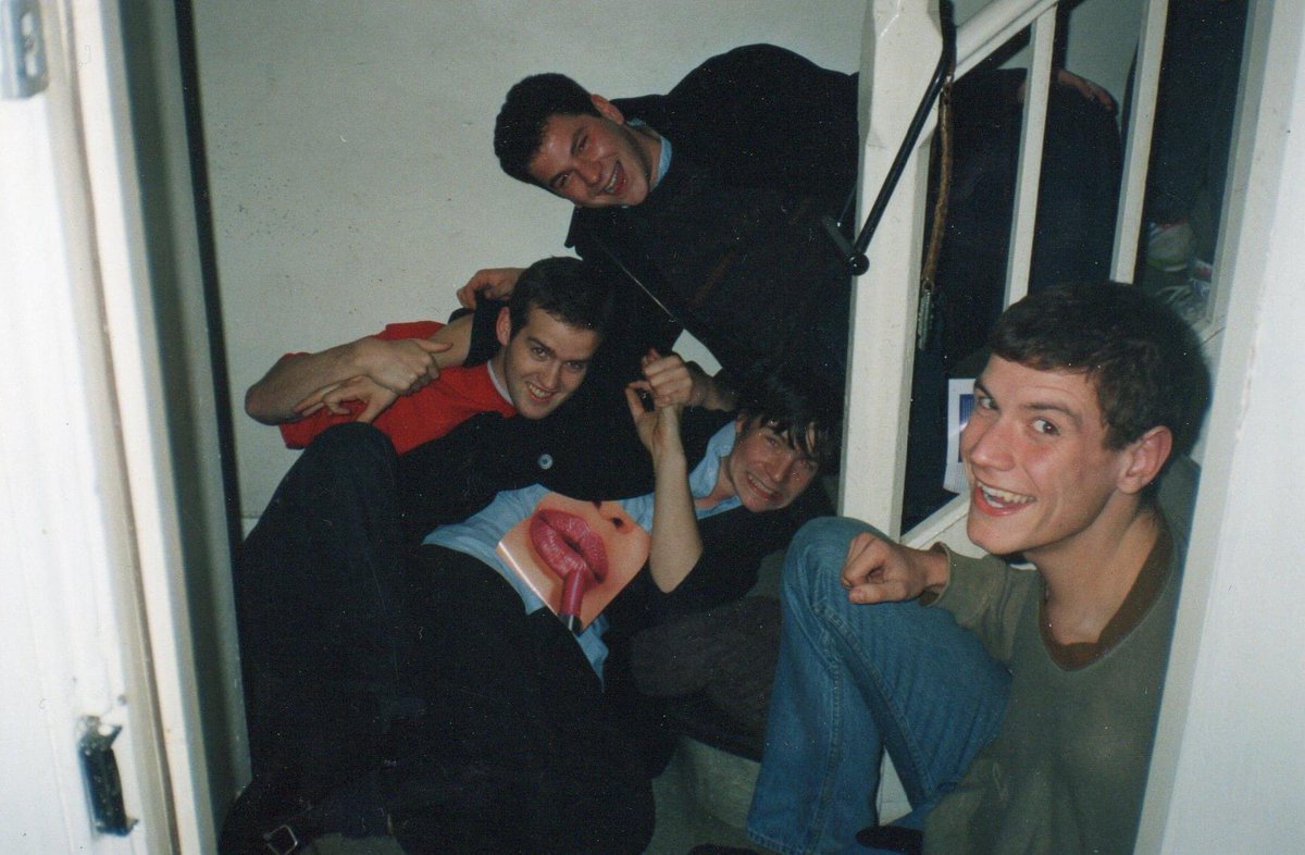 4 ordinary lads (except that 3 of them were very very clever) who astonished themselves (and in my case, everyone else, too) by getting into Oxford nearly 35 years ago. Still right up there with the proudest, happiest, most important achievements of my life.