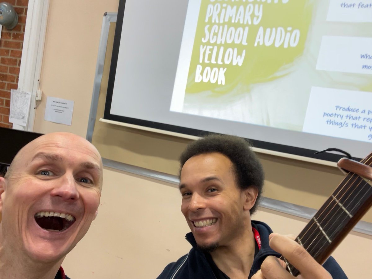 Such fun! Assembly sessions around gratitude @DesfordCPS during #ChildrensMentalHealthWeek! We're excited to see your creativity for #ThePrimarySchoolAudioYellowBook wellbeing resource All in such fine voice singing #NotesOfThanks with @musicfromrefuge👏 youtu.be/Hr8w53BPOtA