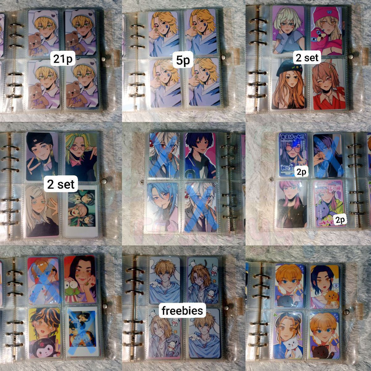 rowsheeyy's tweet photo. ₊˚ ꒰ა wts // want to sell 🛒 ࣭ ๋ ּ

　 photocards 6baji, di_series, littlenecron, etc. 

➸ price on alt
✧ free packing, exc adm 6% 
✧ keep event with dp
✧ details by dm
🏡 Jakarta Selatan

t. #warunganime #warungtokrev #warungjjk #warungcsm #warunggenshin #warungbluelock https://t.co/cTER6hm27u
