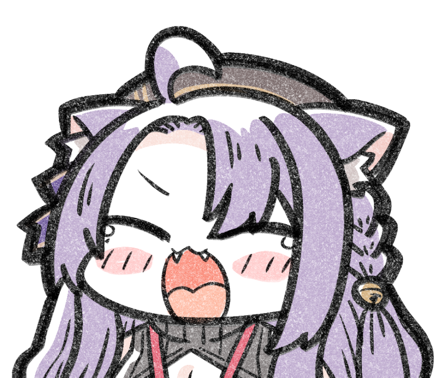 「いろんな表情の二藍しぃあさんかいた #しぃあーと #いろんな表情のvtuberさ」|221(ﾂﾂｲﾁ)同人作家VTuber@月一で電子同人誌制作中のイラスト