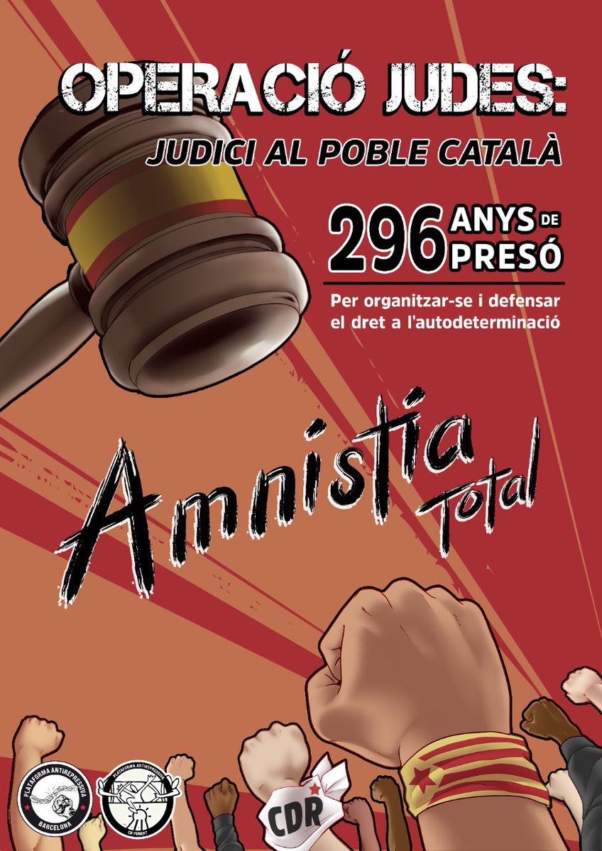Plataforma Antirepressiva de Barcelona #PAB tweet media