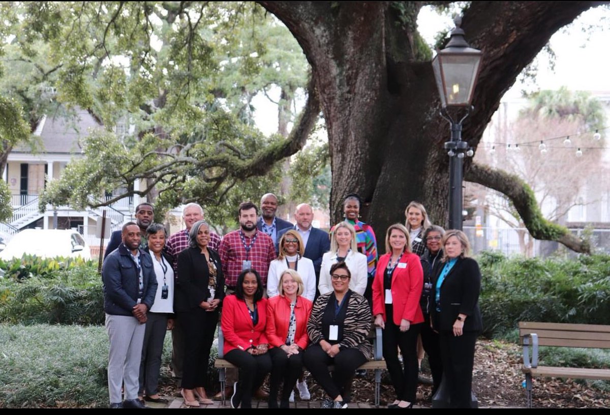 DAY 1 of our Mobile Benchmarking trip! Community and business leaders are gearing up for Montgomery's growing tech workforce needs by learning from others: Mobile Chamber of Commerce, Mobile County Public School System’s Career Tech Program and Theodore High School shared (CTE)