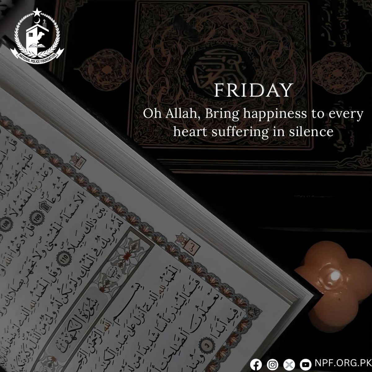 npforgpk's tweet photo. May your Friday be blessed with peace and happiness.
.
.
.
.
.
.
.
.
.
.
.
.
.
.
.
.
.
.
.
.
.
.
.
.#JummaMubarak #FridayBlessings #BlessedFriday  #FaithfulFriday #IslamicReminders #Gratitude #PeaceAndBlessings #FridayReflections https://t.co/iqrgD5qron