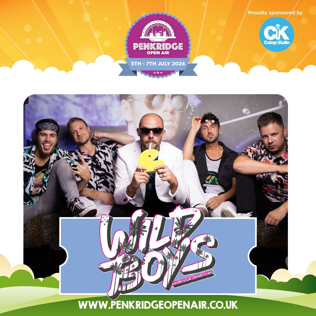 🎇  Kicking off the weekend @wildboys80sband will be bringing the magic of the 80s to life on the Friday Night! 🎉⁠
⁠
🎫 Tickets on sale TONIGHT 6pm 🎫⁠
⁠
💻️ l8r.it/jgou⁠
⁠
👀 Keep an eye on our socials for more announcements
⁠
 #penkridgesummer2024