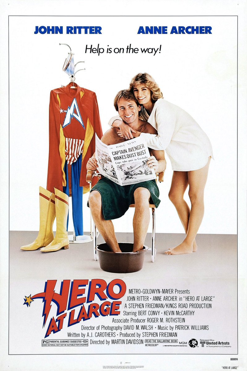 FilmNewsNos's tweet photo. 🎬MOVIE HISTORY: 44 years ago today, February 8, 1980, the movie ‘Hero at Large’ opened in theaters!
#JohnRitter #AnneArcher #BertConvoy #KevinMcCarthy #HarryBellaver #LeonardHarris #KevinBacon #JoyceBrothers #RobinSherwood #PennyCrohns #MartinDavidson https://t.co/3PSZHS3HjW