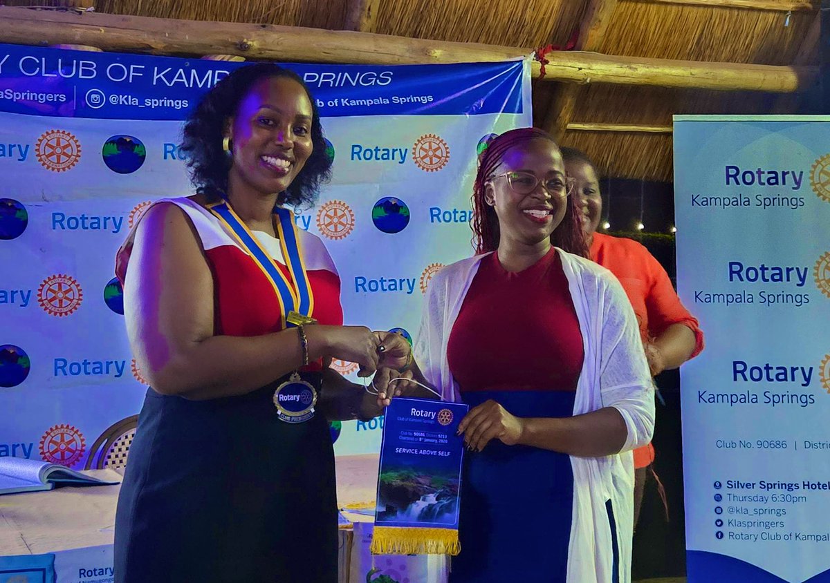 Rotary Club of Kampala Springs tweet media