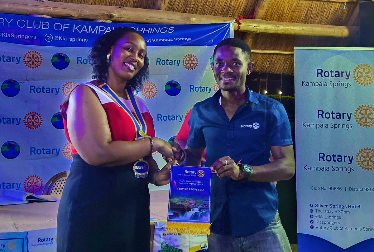 Rotary Club of Kampala Springs tweet media