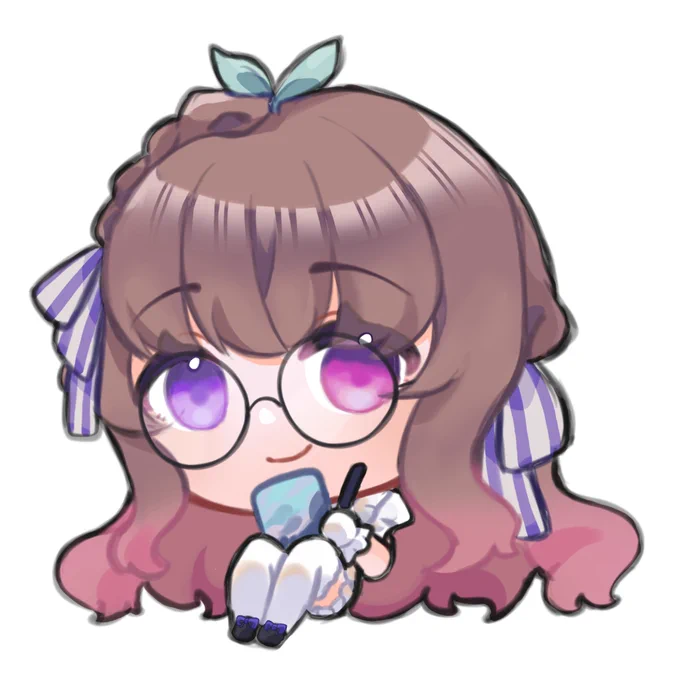 the chibi                   the character 