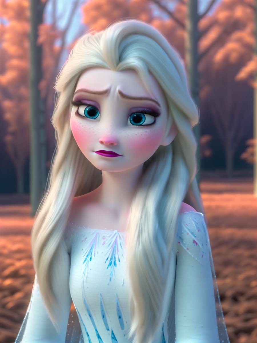 Why so sad Elsa? 😩

#frozen2
#frozen
#elsa
#disney
#ai