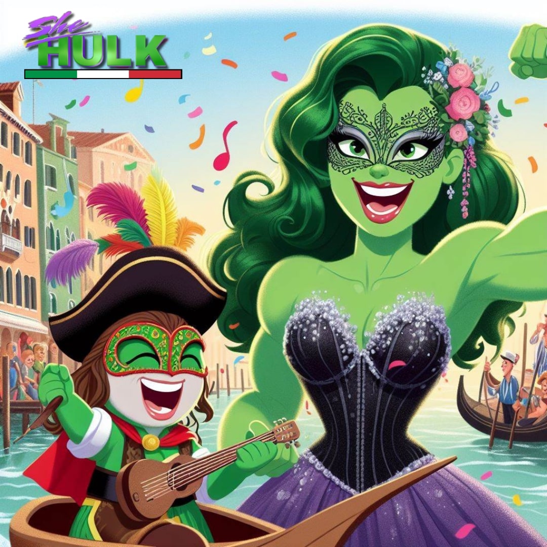 SheHulkIta's tweet photo. 💜 🎊Settimana di Carnevale🎭 💚
By. She-Hulk ITA

#SheHulkAttorneyAtLaw #carnevale #carnevale2024
#SheHulk #JenniferWalters #JenWalters #backstage #cosplayer #marvel #shemarvel #marvelstudios #viralpost #tatianamaslanyedit #post #bingimages #superheroine #TatianaMaslany #share https://t.co/AWEiU8F1Cz