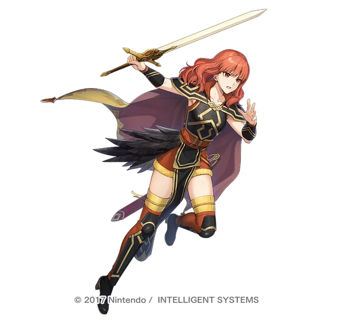 ファイアーエムブレム ヒーローズにて 神装英雄「女神の神官戦士 セリカ」のイラスト担当させて頂きました。kiyu名義です。25日から!よろしくお願いします #FEヒーローズ 