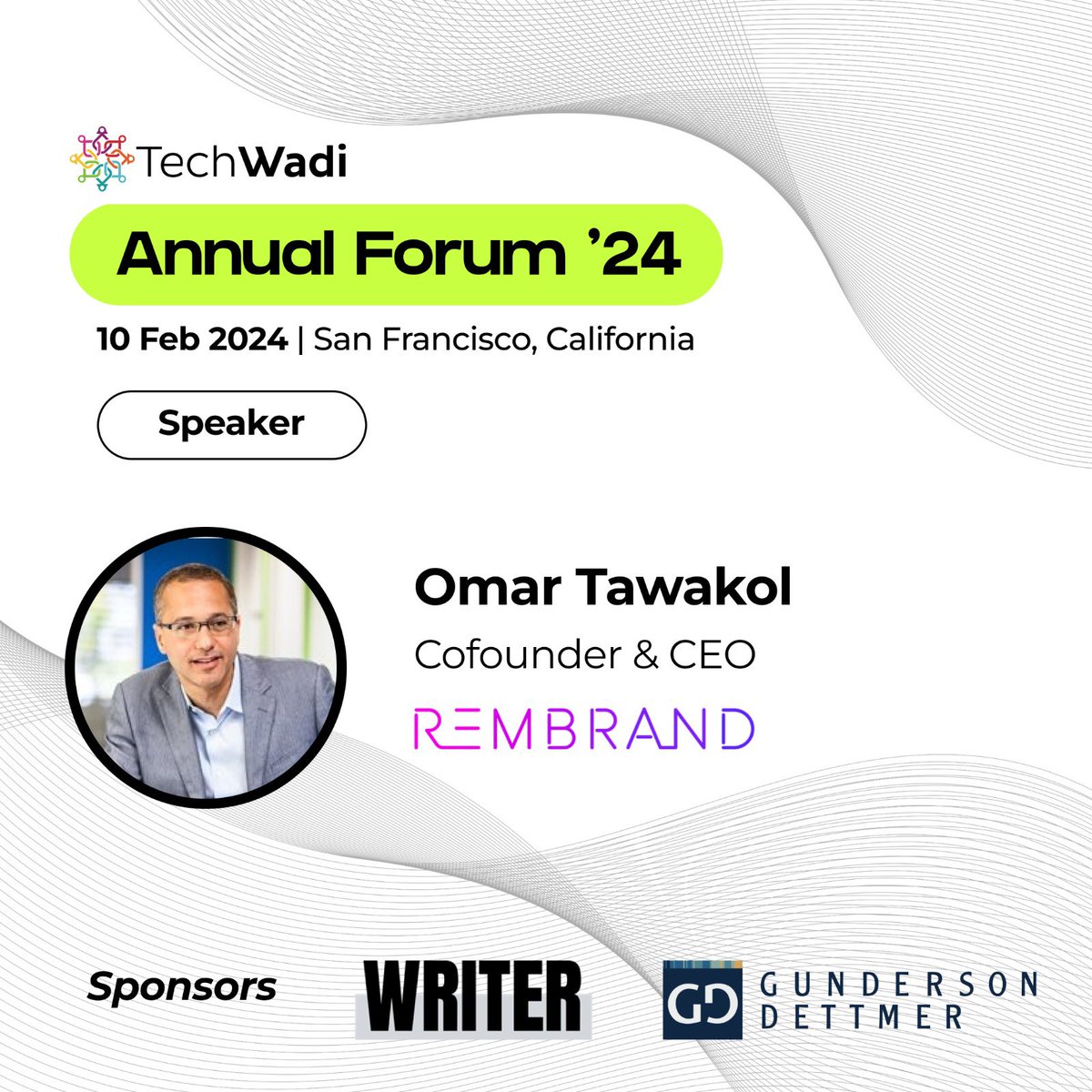 Lots of amazing speakers - see you Saturday !!