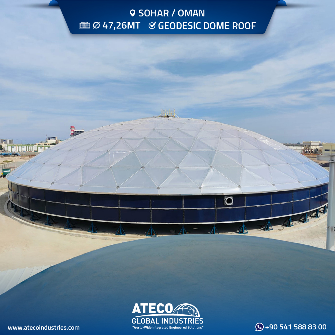 AtecoGlobal's tweet photo. 🏆 Completed Project: Sohar / Oman

Dear X Community,

We are delighted to share that the Sohar / Oman Aluminium Geodesic Dome Roof Project has been successfully completed. 
#CompletedProject #SuccessStory #Teamwork #Professionalism #Collaboration #Achievement https://t.co/UzPUVuCFu9