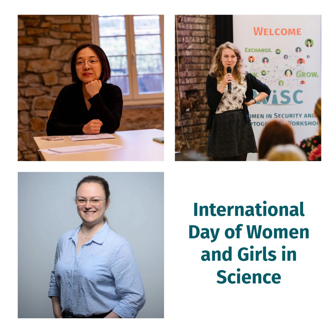 CASA - Cluster of Excellence for Cyber Security (@casa_exc) on Twitter photo 🦸#WomeninScience: On the occasion of the International Day of Women and Girls in Science on February 11, three female CASA researchers share their perspectives on the relevance of diverse teams in research: casa.rub.de/en/news/casa/n… #WomenInSTEM #ITSecurity <a href="/yixinzouu/">Yixin Zou</a> <a href="/KunigundeII/">Clara Schneidewind</a> 🦸#WomeninScience: On the occasion of the International Day of Women and Girls in Science on February 11, three female CASA researchers share their perspectives on the relevance of diverse teams in research: casa.rub.de/en/news/casa/n… #WomenInSTEM #ITSecurity <a href="/yixinzouu/">Yixin Zou</a> <a href="/KunigundeII/">Clara Schneidewind</a>