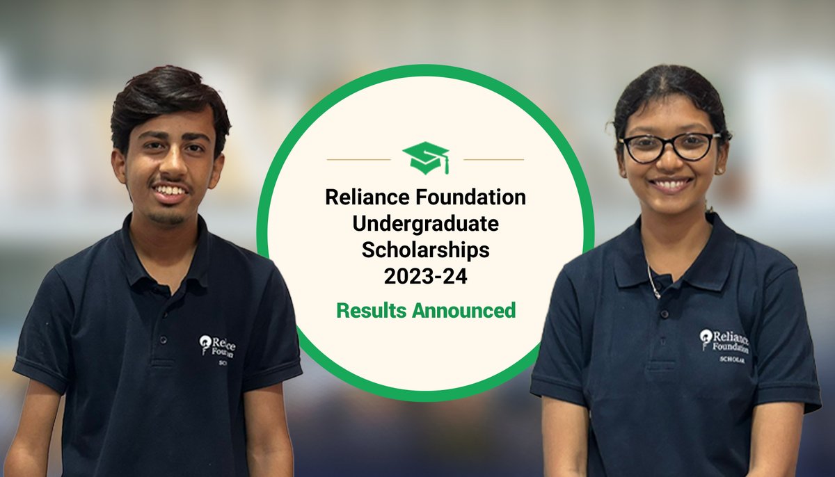 5,000 students selected for Reliance Foundation UG Scholarships 2023-24