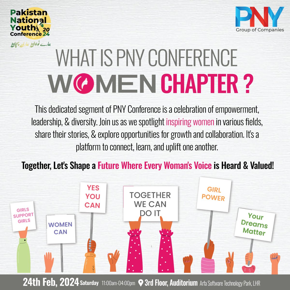 PNYConference's tweet photo. 𝐏𝐍𝐘 𝐂𝐨𝐧𝐟𝐞𝐫𝐞𝐧𝐜𝐞 𝟐𝟎𝟐𝟒 𝐢𝐬 𝐛𝐚𝐜𝐤, 𝐧𝐨𝐰 𝐰𝐢𝐭𝐡 𝐚 𝐝𝐞𝐝𝐢𝐜𝐚𝐭𝐞𝐝 𝐖𝐨𝐦𝐞𝐧 𝐂𝐡𝐚𝐩𝐭𝐞𝐫!

#PNYCWomenChapter #PNYC24 https://t.co/NqRlht3Ep6