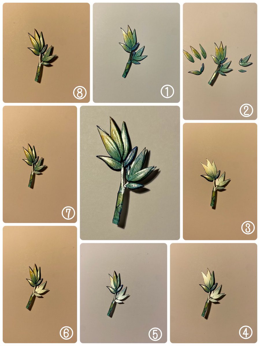 自分の作品製作について知ってもらうのにこの辺の画像とか結構良さそう。
細かいところまで丁寧にしっかり作り込んでます。しんどいけど楽しい。
#シャドーボックス
