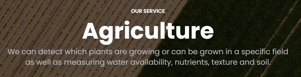 Cuan preciso pueden ser los satelites y la IA para medir nutrientes en el suelo y su evolucion? Suena a fantasia pero quizas sea solo cuestion de tiempo. Hoy me ofrecieron esto...
cybertiks.com/services/agric…