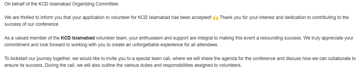 I am excited to share that I've been selected as a Co-Organizer for @KcdIslamabad! Eager to contribute to organizing fantastic events and fostering community engagement.
#kcdislamabad  #cloudnativeislamabad