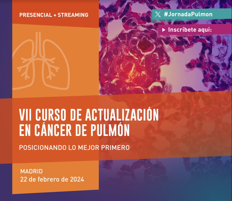 Tactics (@tactics_md) on Twitter photo Inscríbete al Curso de Actualización en #CáncerdePulmón que coordinan los Dres. <a href="/Tony_Calles/">Dr. Antonio Calles 🫁🚭</a> y <a href="/rosaalvarezal/">rosa alvarez 💚</a>
📣 ¡Quedan muy pocos días! Puedes asistir presencialmente a la #JornadaPulmón en #Madrid o a través del formato #Virtual
Apúntate ahora ➡️ i.mtr.cool/yltkgkycix Inscríbete al Curso de Actualización en #CáncerdePulmón que coordinan los Dres. <a href="/Tony_Calles/">Dr. Antonio Calles 🫁🚭</a> y <a href="/rosaalvarezal/">rosa alvarez 💚</a>
📣 ¡Quedan muy pocos días! Puedes asistir presencialmente a la #JornadaPulmón en #Madrid o a través del formato #Virtual
Apúntate ahora ➡️ i.mtr.cool/yltkgkycix
