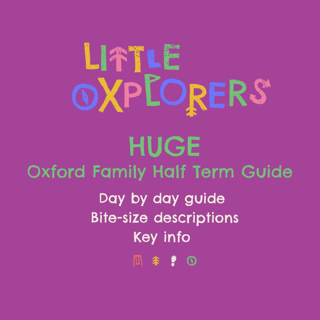 Our HUGE half-term guide is here! 

🚜 FREE Big vehicle day
🌎 FREE festivals
🚌 FREE vintage bus rides
🧱 FREE Lego sessions 
🌈 FREE Dye workshop
👦 FREE doll making
📚 FREE woodland storytelling
🎨 FREE crafting
🏰 FREE entry for kids at Waddesdon 

littleoxplorers.com/oxford-bumper-…