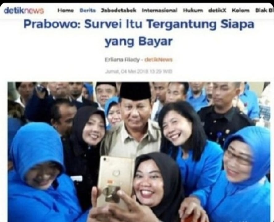 Aku msh percaya omongan prabowo