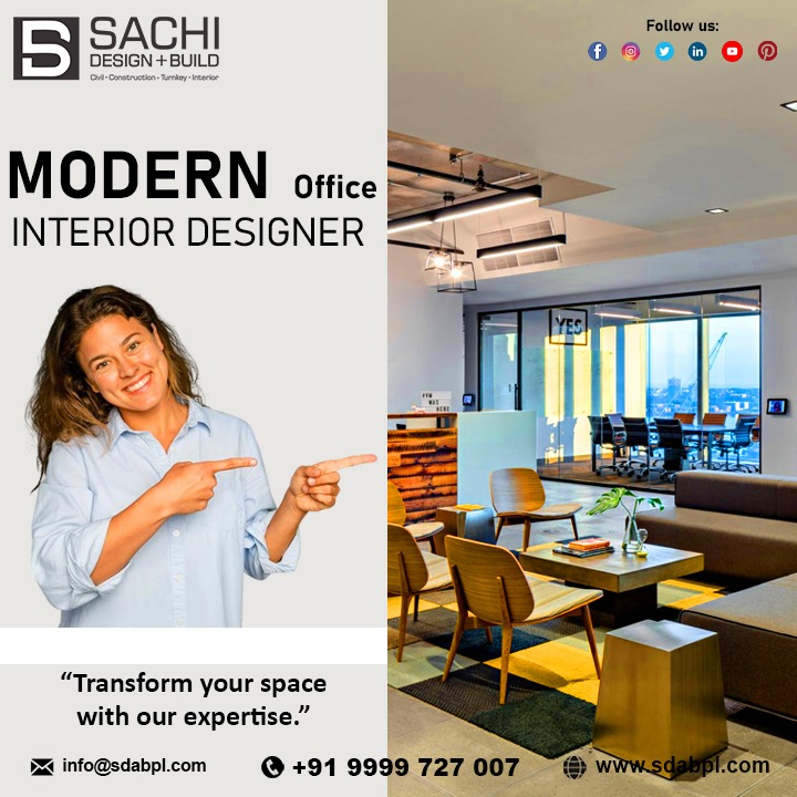 sdabplindia's tweet photo. Upgrade your work with the knowledge and skills of SDABPL, the best option for contemporary, modern office interior design in Noida. Discover a new level of creativity and functionality.
#ModernOfficeDesign #NoidaInteriors #OfficeInteriorDesigner #NoidaOfficeSpaces #OfficeDecor https://t.co/opB4Ql8CAH