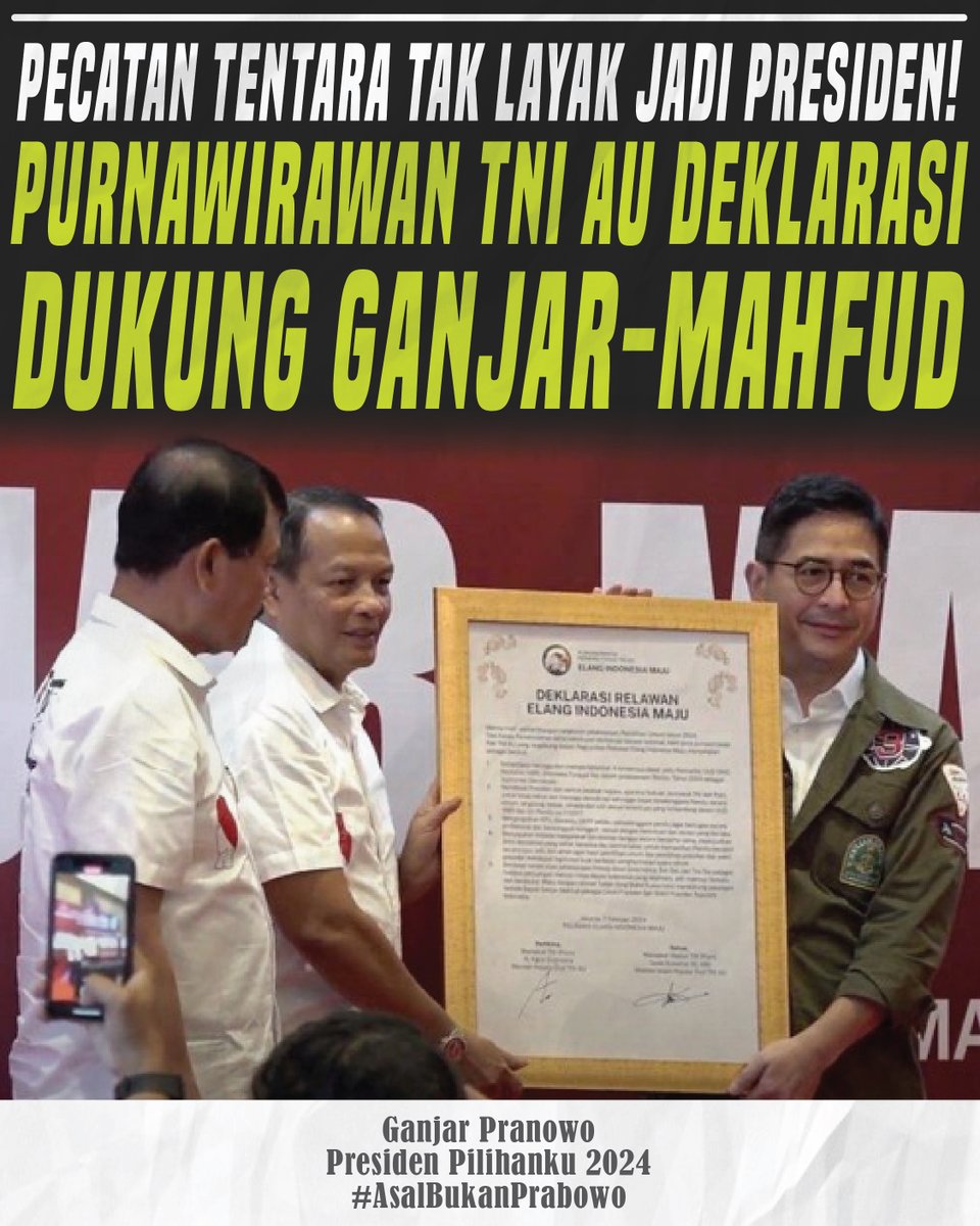 #Ber1BeraniBerubah   #GanjarMahfud2024 Abah Ganjar - Mahfud Kampanye 02