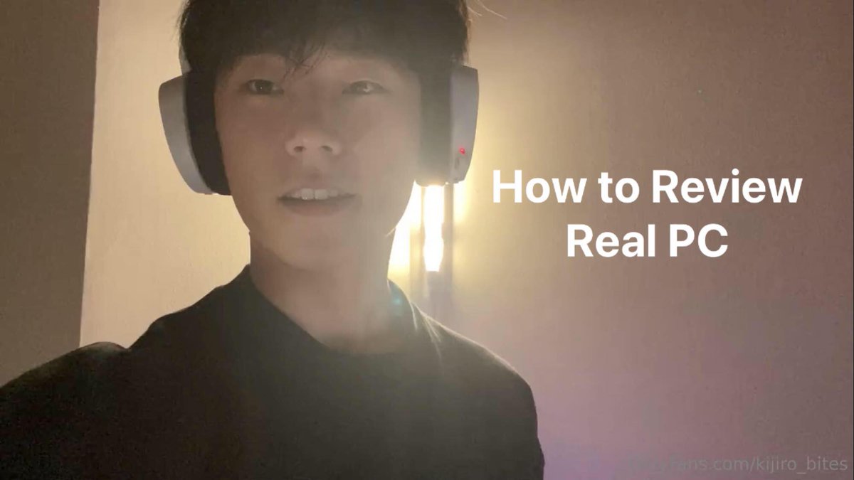 Happydayforest's tweet photo. How to Review relly Pc one in the world by @kijiro_bites https://t.co/ih8imLKltT