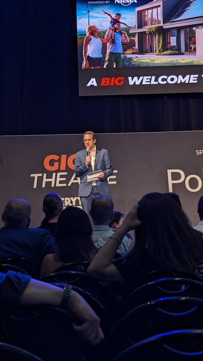 's tweet image. Last year's attendance is sure to be smashed this year #electrifyEverything