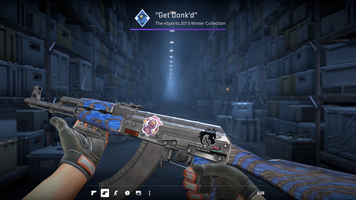 GETTHEBAGMARK's tweet photo. In honor of @donk1337's and @Team__Spirit's run at IEM Katowice to the Semi-Finals, I am giving away this AK-47 Blue Laminate FT, With a @Team__Spirit Foil, and an Angry T sticker (Representing Donk's ruthless trash talk). 😂😂

To Enter:
- Like & RT
- Follow @GETTHEBAGMARK
- Tag 2 friends

Rolling in 1 Week Good Luck!
#giveaway #cs2 #CS2Giveaway #CSGOGiveaway #CSGO #cs2skins