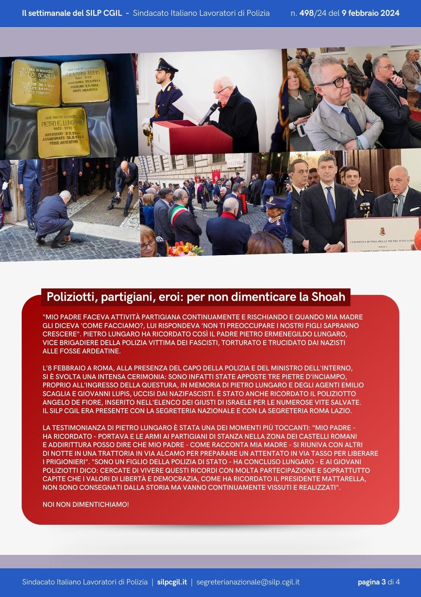 SILP CGIL Polizia tweet media