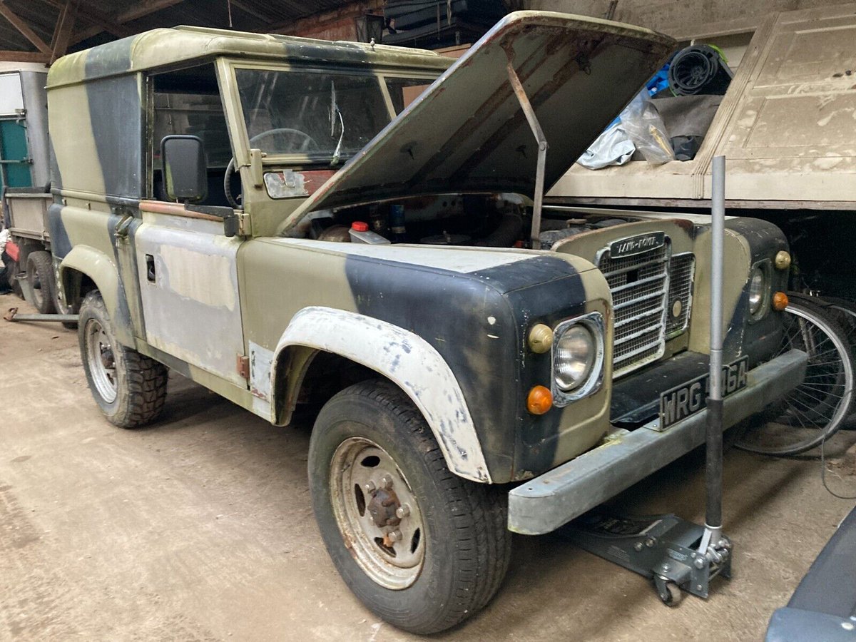 BarnFindsUK's tweet image. Ad:  Land Rover Series 2a 88" - "been stored for several years"
On eBay here --&amp;gt;&amp;gt; ow.ly/Jvwm50QzunB

 #LandRoverSeries2a #ClassicCarsForSale #CarRestoration #LandRoverLove #4x4Life