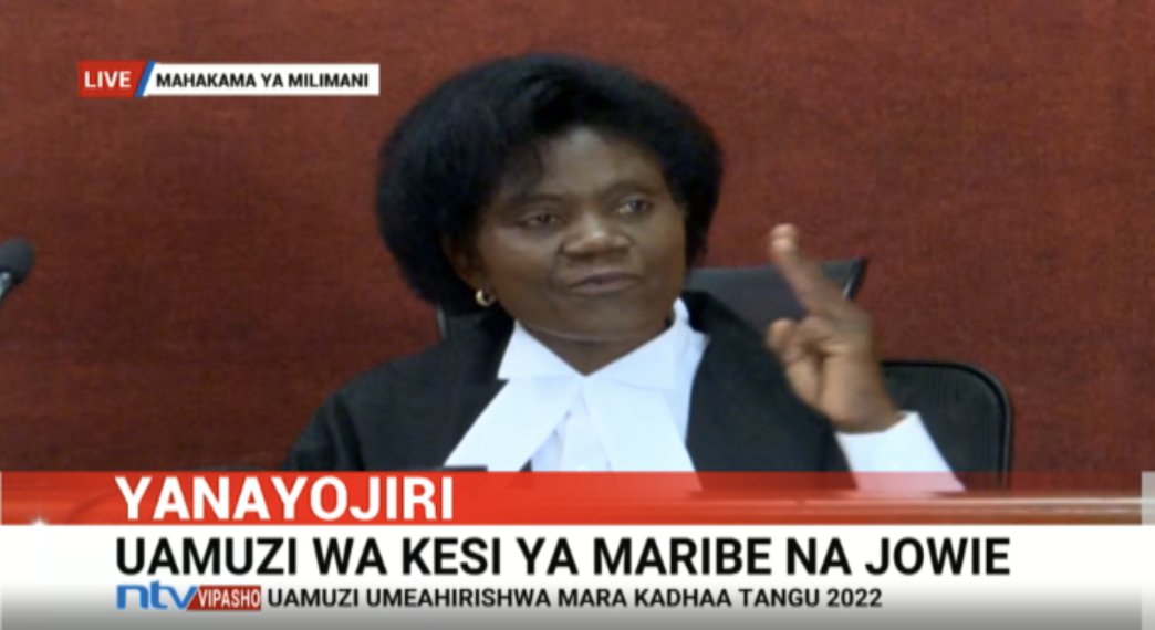 The prosecution have proven beyond reasonable doubt that the deceased’s death was not accidental or natural: Justice Grace Nzioka Livestream: bit.ly/486IiRn