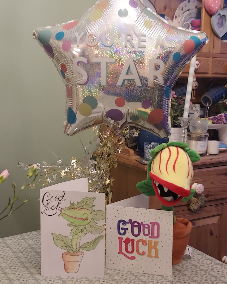 MrsGreenGables's tweet photo. Well that was absolutely fabulous. Congratulations to @CamshillDrama for yet another amazing show, from the cast, crew and brilliant live band. Such wonderful memories made.  Loved hearing this one voicing  a baddie for a change, the man-eating Audrey II! Well done kiddo. 🪴❤ https://t.co/aWde7bNnk5
