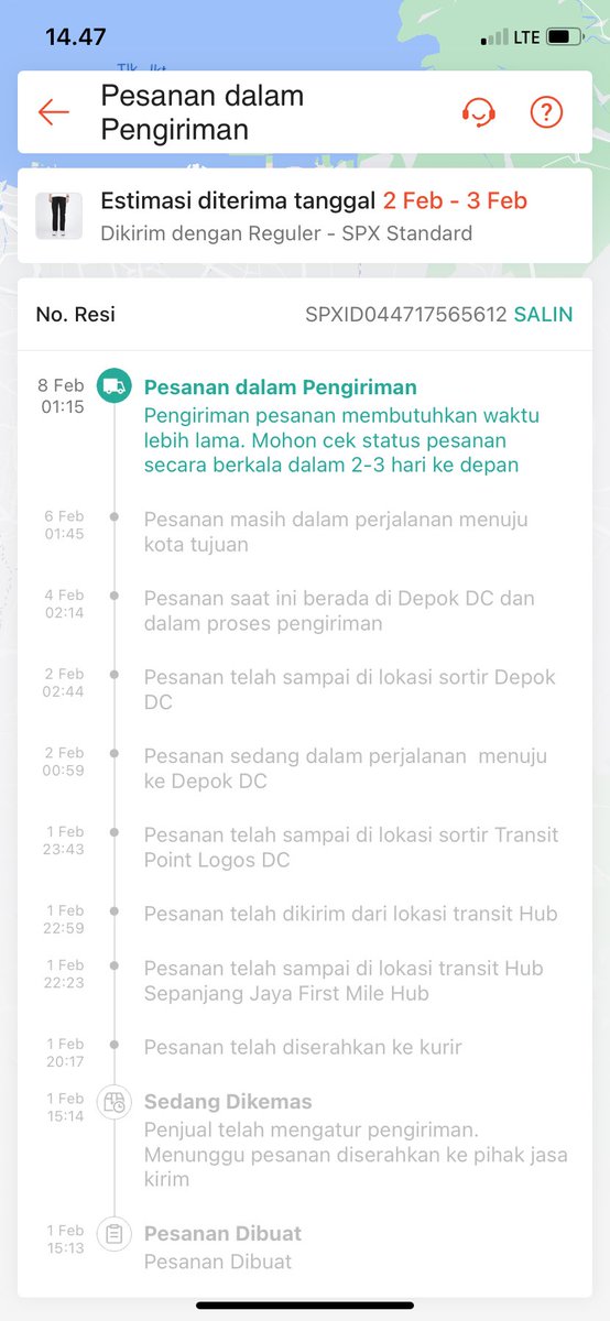 inchgga's tweet image. WKWK SAMPAH @ShopeeID #spxexpress
