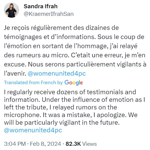 BMoon_bee's tweet photo. Une propagandiste sioniste extrémiste est allée raconter des fake news sur des prétendus viols d’une fille de 13 ans par 67 palestiniens sur Cnews et le monde entier se demande comment la TV 🇫🇷 peut laisser passer autant d’énormes fake! 

Elle a fini par admettre avoir menti. https://t.co/fuj9ocwf4e