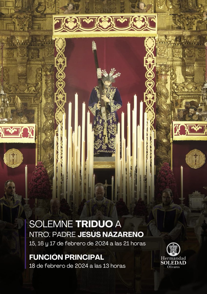 CULTOS | Cultos a Ntro. Padre Jesús Nazareno