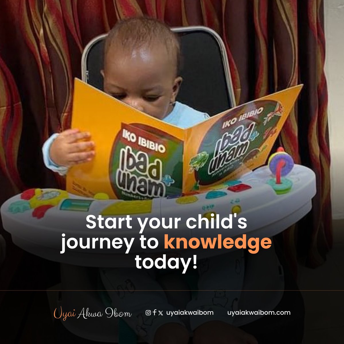 Uyai_AkwaIbom's tweet photo. 👶📖 From ABCs to 123s, watch as tiny hands explore the vast world within the pages of a textbook. Plant the seeds of knowledge early and watch them bloom into a future full of endless possibilities💡✨
.
#LearningIsMagical #EarlyEducation #IgniteCuriosity #ExploreMore #baby https://t.co/97DkPAObpM