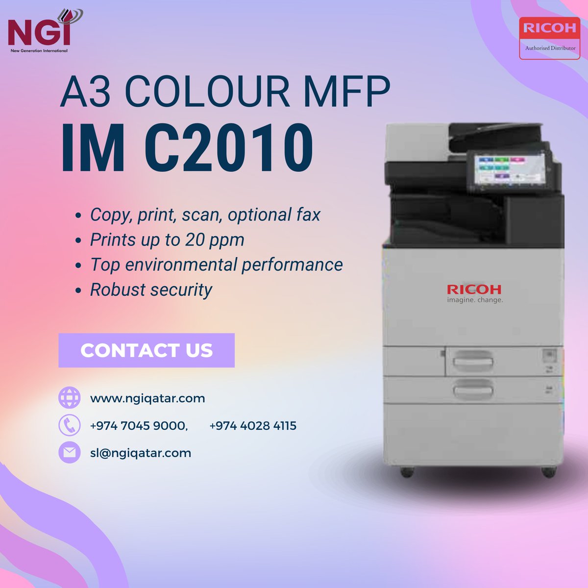 #IMC2010 #Ricoh #photocopier #الشعبالقطري 
#QatarPhotocopiers #OfficeSolutionsQatar #فوزقطر #يوم_الجمعه #جمعه_مباركه #Army #صباح_الخير  #الكاس_مايطلع_من_الدار #السودان_خارج_التغطيه