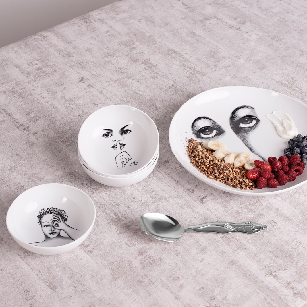 10% Off* Sketchbook Cereal/Soup Bowls.  

Elevate your breakfast with our expressive Bowls on offer. 

Cereal/Soup Bowls, NOW R224 each, WAS R249 each   

Available online and in-store while stocks last: ow.ly/fCGp50QztS9... 
*T's &amp; C's Apply.