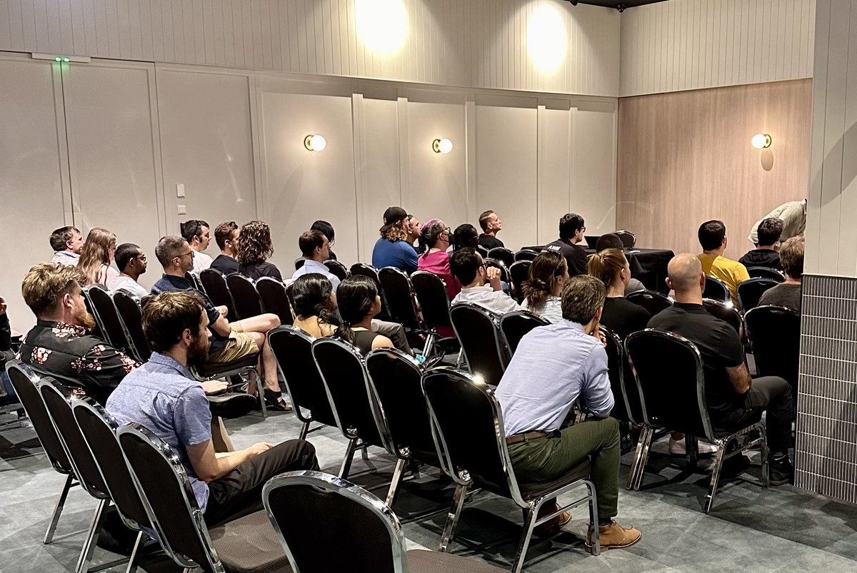 BSidesCbr's tweet photo. Great turnout for #CSides this month. If youโre planning to submit to a conference this year, consider practicing your talk to the friendly & supportive crowd at CSides. Msg either @kylieengineer or @silviocesare https://t.co/5W0GQVrcoc
